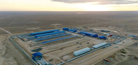 Асхат Хасенов Жетібайдағы өндірістік базаның құрылысымен танысты