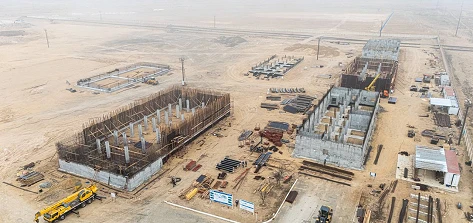 Жаңаөзен қаласындағы жаңа газ өңдеу зауытының құрылысы: жобаның қазіргі жағдайы