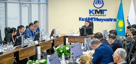 ҚМГ басшысы Маңғыстау облысындағы еншілес кәсіпорындармен өндіріс мәселелеріне қатысты жиын өткізді