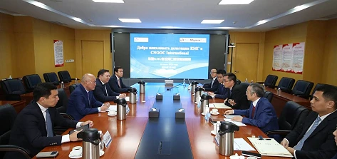 ҚМГ мен СNOOС геологиялық барлау саласындағы стратегиялық серіктестік мәселелерін талқылады